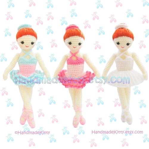 amigurumi BALLERINA DOLL crochet pattern