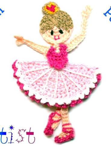 amigurumi BALLERINA DOLL crochet pattern