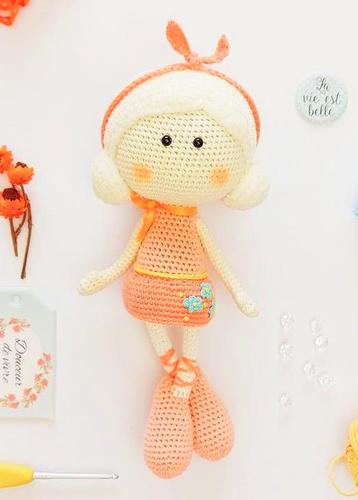 amigurumi BALLERINA DOLL crochet pattern