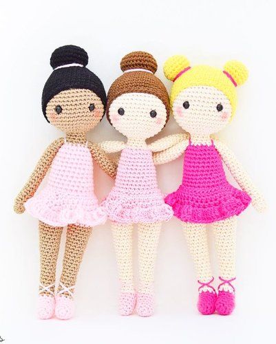 amigurumi BALLERINA DOLL crochet pattern