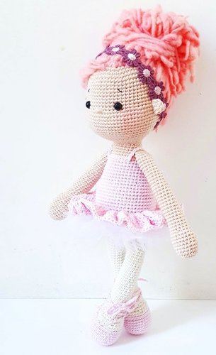 amigurumi BALLERINA DOLL crochet pattern