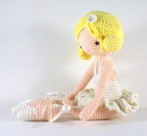 amigurumi BALLERINA DOLL crochet pattern