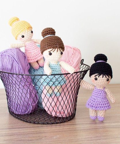 amigurumi BALLERINA DOLL crochet pattern