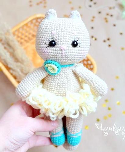 amigurumi BALLERINA DOLL crochet pattern