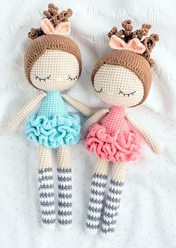 amigurumi BALLERINA DOLL crochet pattern