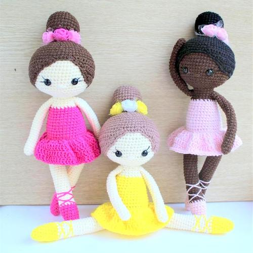 amigurumi BALLERINA DOLL crochet pattern