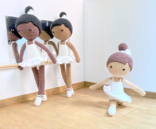 amigurumi BALLERINA DOLL crochet pattern