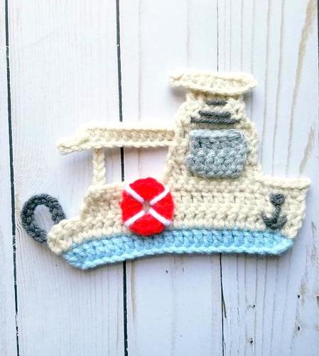 amigurumi BOAT crochet pattern