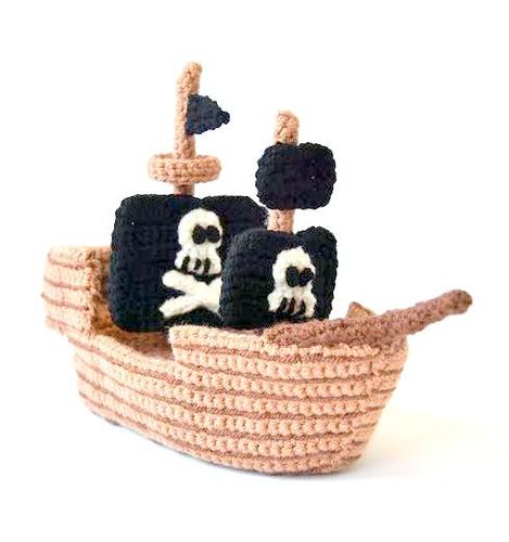 amigurumi BOAT crochet pattern