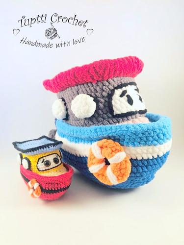 amigurumi BOAT crochet pattern