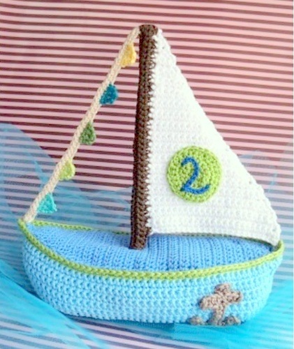 amigurumi BOAT crochet pattern