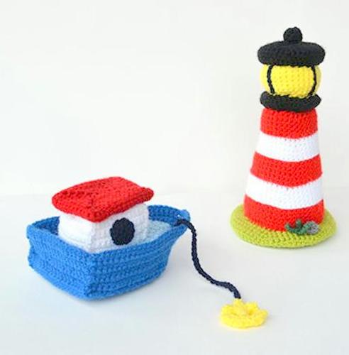 amigurumi BOAT crochet pattern