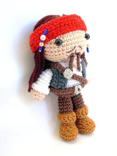 amigurumi PIRATE crochet pattern