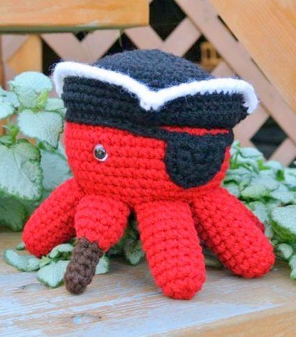 amigurumi PIRATE crochet pattern