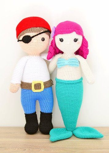 amigurumi PIRATE crochet pattern