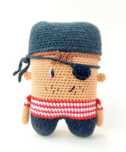 amigurumi PIRATE crochet pattern