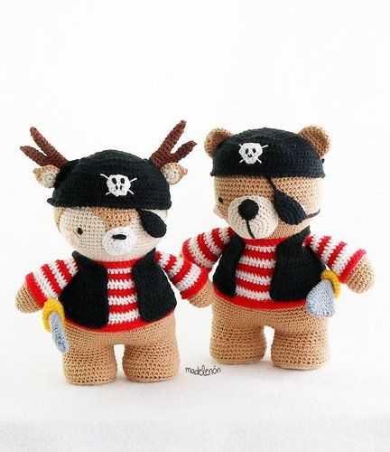 amigurumi PIRATE crochet pattern