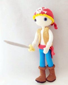 Another Amigurumi Pirate Crochet Pattern Roundup! - AmVaBe Crochet