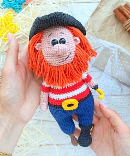 amigurumi PIRATE crochet pattern