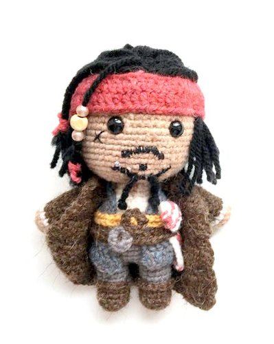 amigurumi PIRATE crochet pattern