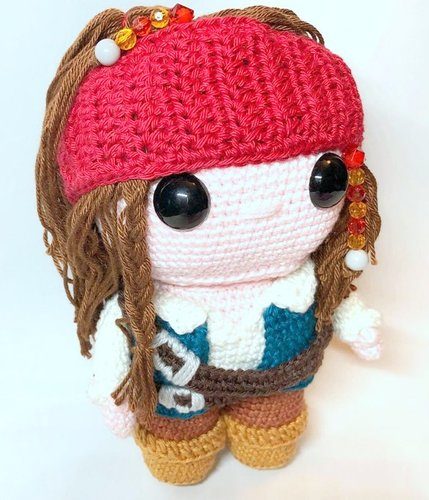 amigurumi PIRATE crochet pattern