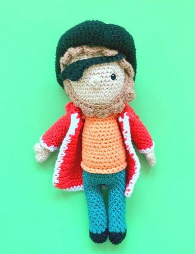 amigurumi PIRATE crochet pattern