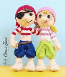 Amigurumi Pirate Crochet Pattern Roundup! - AmVaBe Crochet