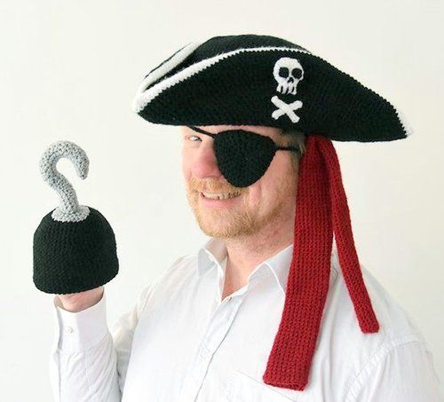 amigurumi PIRATE crochet pattern