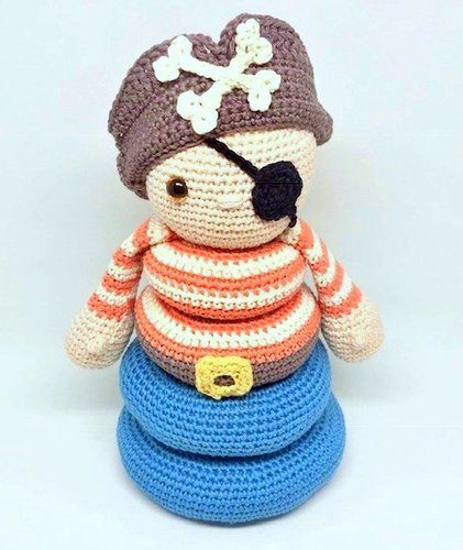 amigurumi PIRATE crochet pattern