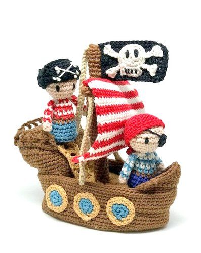 amigurumi PIRATE crochet pattern