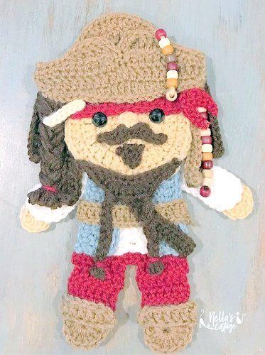 amigurumi PIRATE crochet pattern