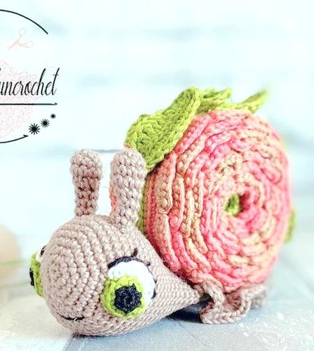 amigurumi SNAIL crochet pattern