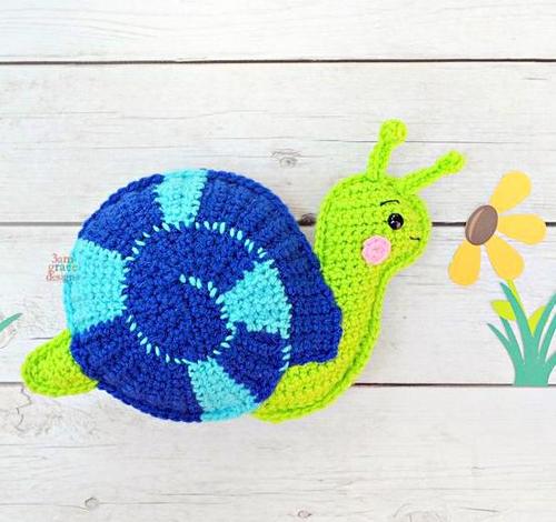 amigurumi SNAIL crochet pattern