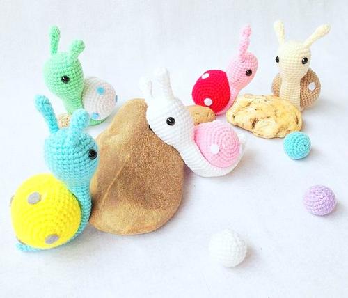 amigurumi SNAIL crochet pattern