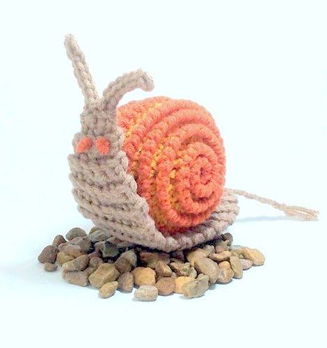 amigurumi SNAIL crochet pattern