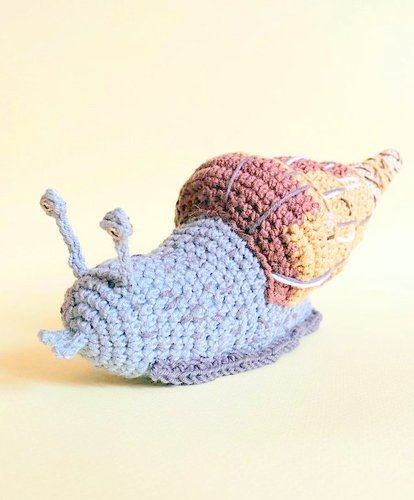 amigurumi SNAIL crochet pattern