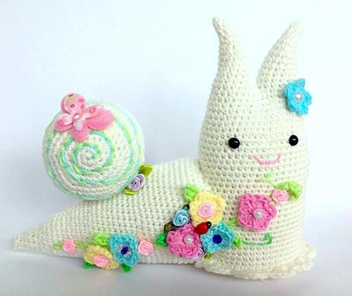 amigurumi SNAIL crochet pattern