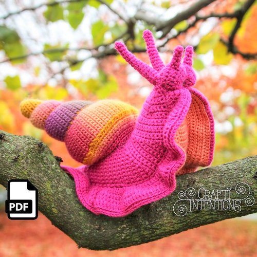 amigurumi SNAIL crochet pattern