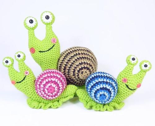 amigurumi SNAIL crochet pattern