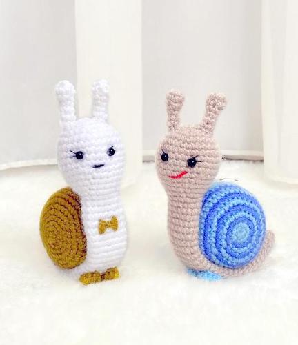 amigurumi SNAIL crochet pattern