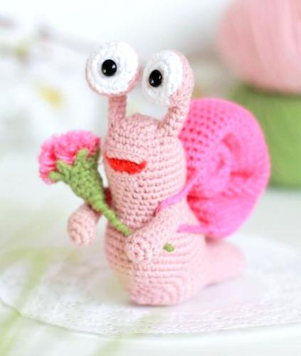 amigurumi SNAIL crochet pattern