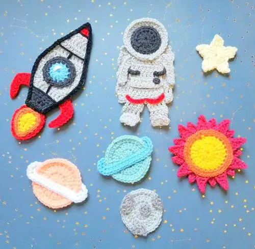 amigurumi SPACE crochet pattern