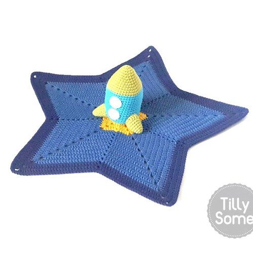 amigurumi SPACESHIP crochet pattern