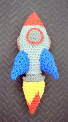 amigurumi SPACESHIP crochet pattern