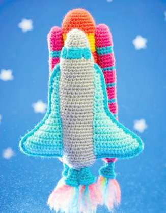 amigurumi SPACESHIP crochet pattern