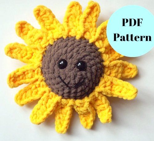 amigurumi SUNFLOWER crochet pattern