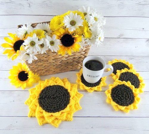 amigurumi SUNFLOWER crochet pattern