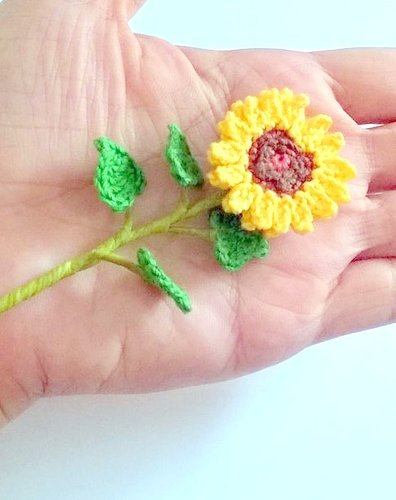 amigurumi SUNFLOWER crochet pattern