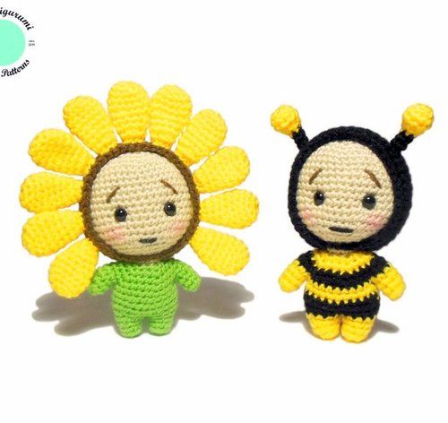 amigurumi SUNFLOWER crochet pattern