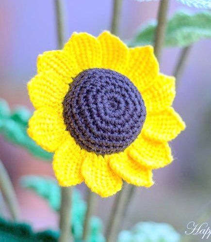 amigurumi SUNFLOWER crochet pattern